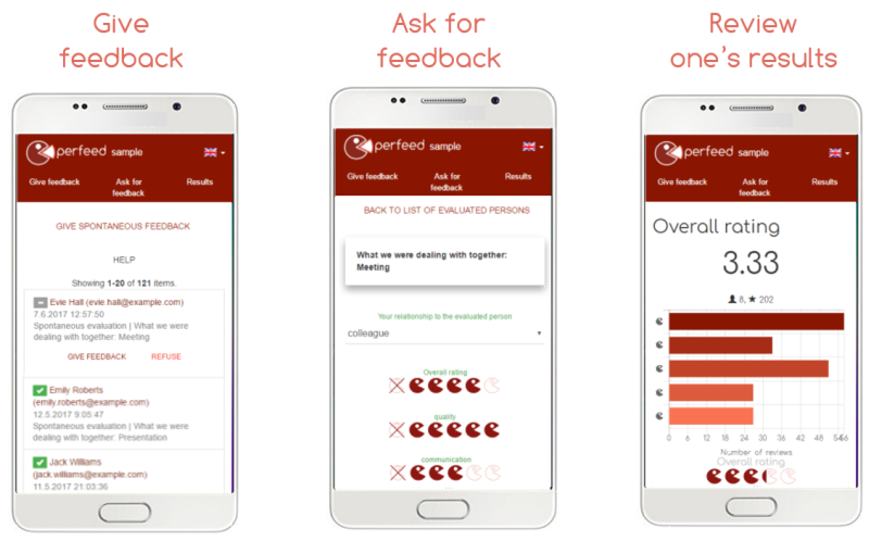 Perfeect – 3 main functions of the perfect feedback tool